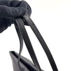 Fendi Zucchino Pattern Mini Leather Black Tote Bag Gold — view 5