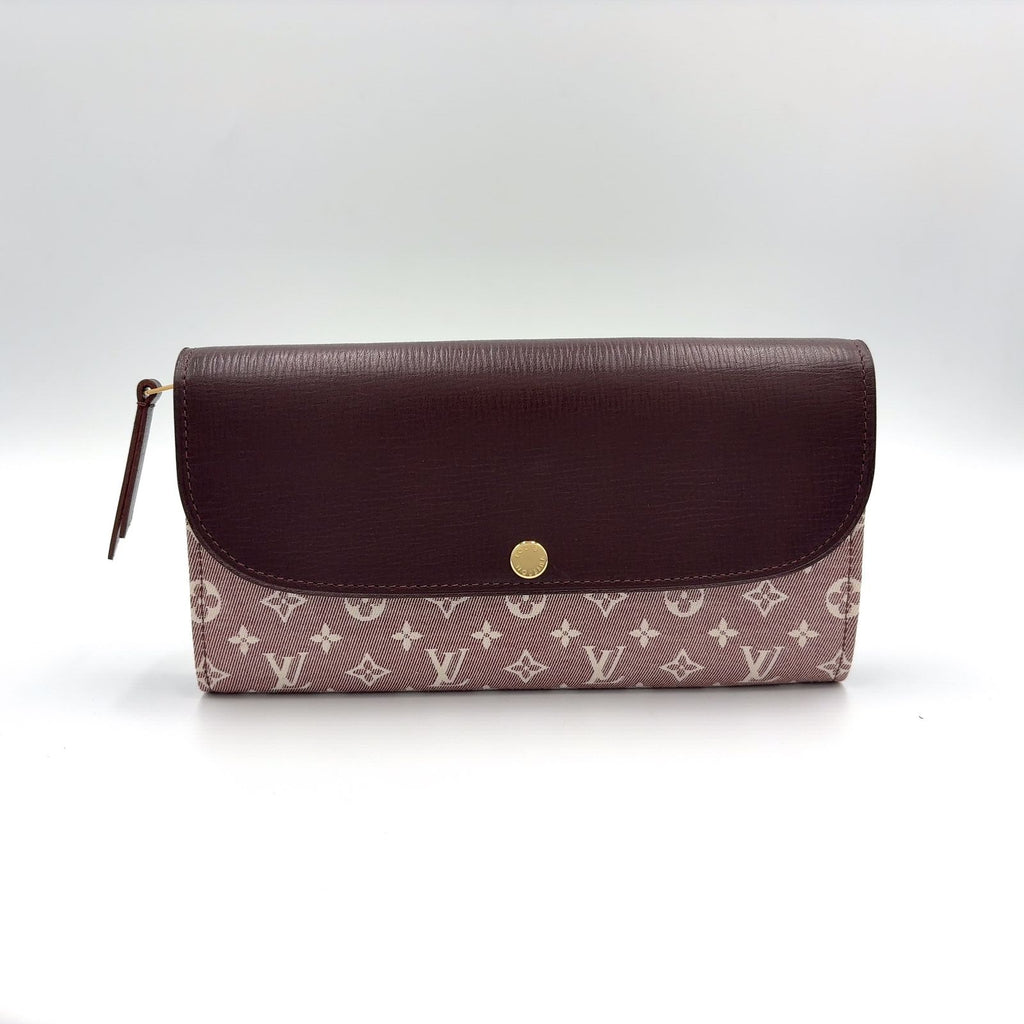 Louis Vuitton Monogram Idylle Portefeuille Sarah Leather Canvas
