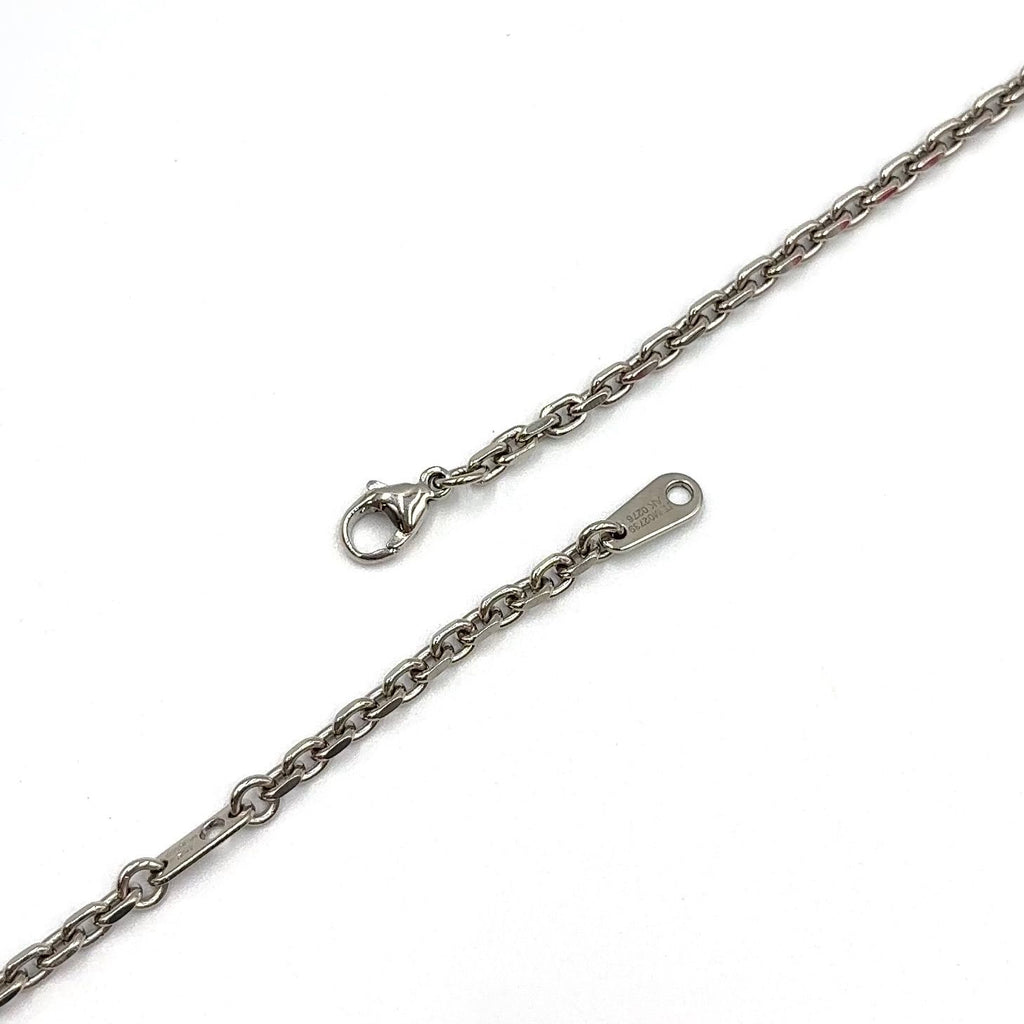 Louis Vuitton Chain LV Yours Metal Silver Necklace — view 8