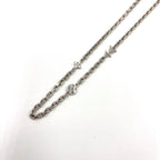 Louis Vuitton Chain LV Yours Metal Silver Necklace