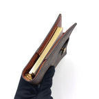 Louis Vuitton Agenda PM Leather Brown Notebook Cover Gold — view 6