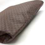 Celine Macadam Pattern Leather Brown Light Tote Bag Gold — view 5