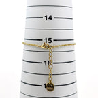 Dior Bracelet Rhinestone Gold — view 4