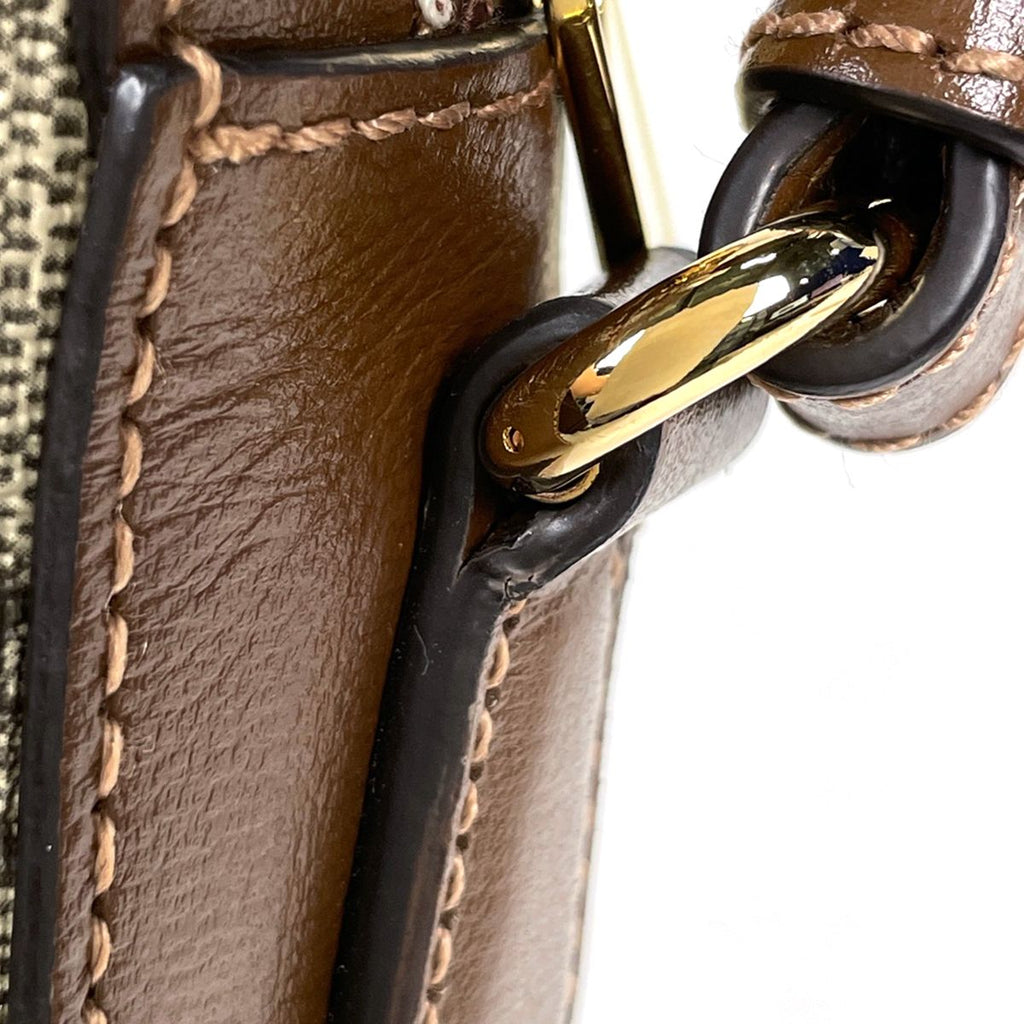 Gucci Shoulder Bag GG Pattern Beige Brown — view 5