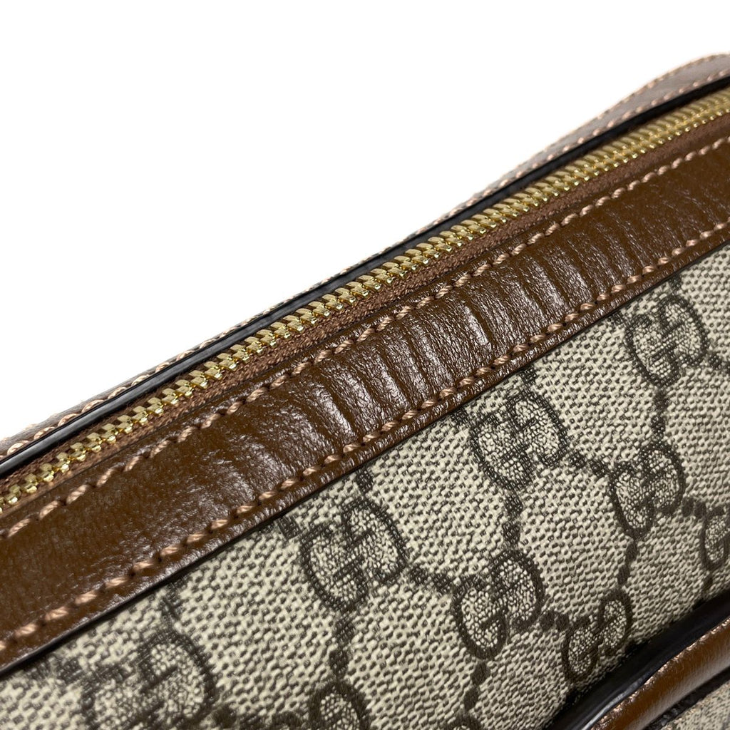Gucci Shoulder Bag GG Pattern Beige Brown — view 6