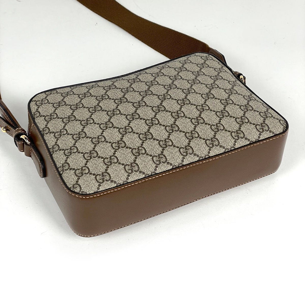 Gucci Shoulder Bag GG Pattern Beige Brown — view 2
