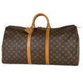 Louis Vuitton Keepall 55 Boston Bag Monogram Brown