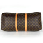 Louis Vuitton Keepall 55 Boston Bag Monogram Brown — view 2