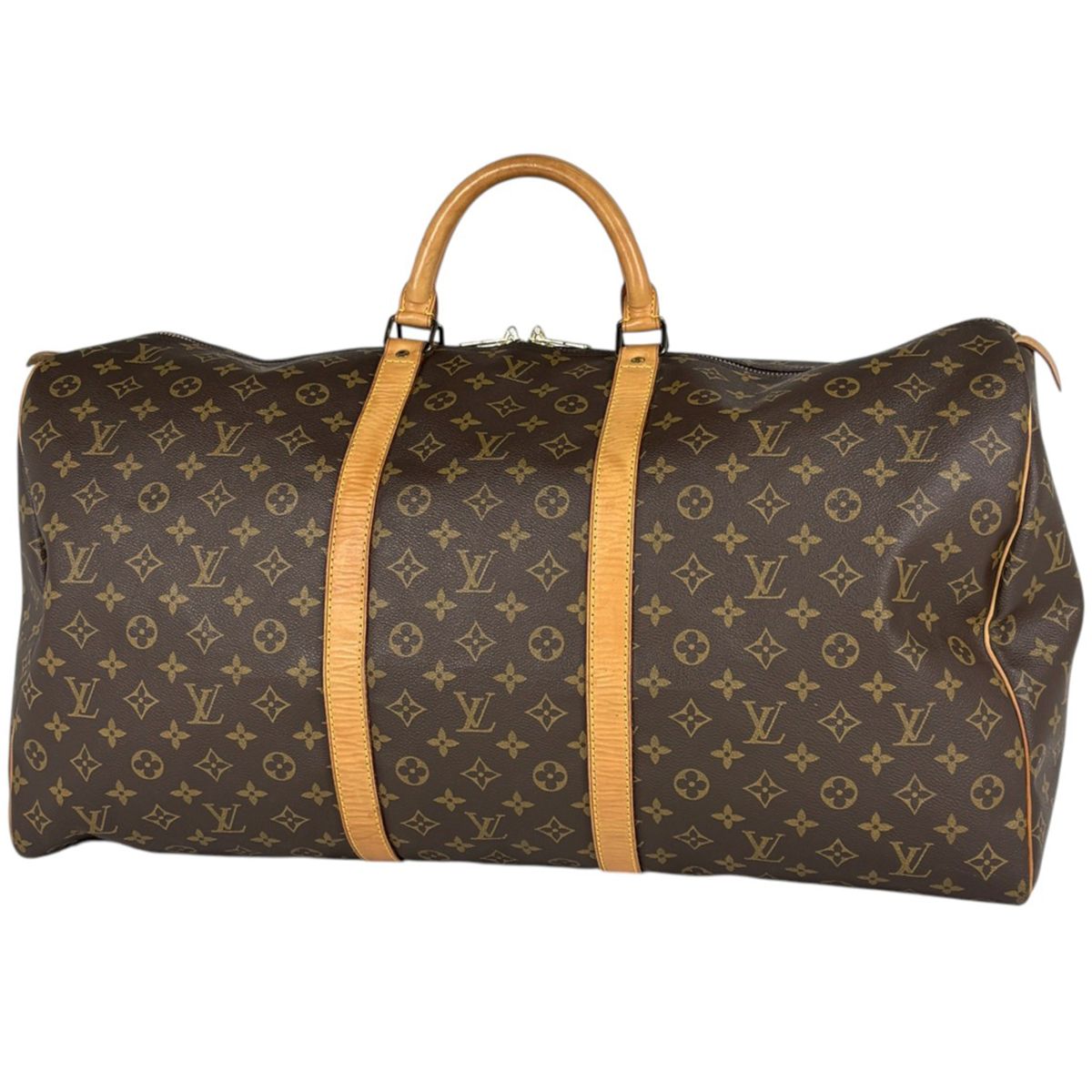 Louis Vuitton Keepall 60 Boston Bag Monogram Brown