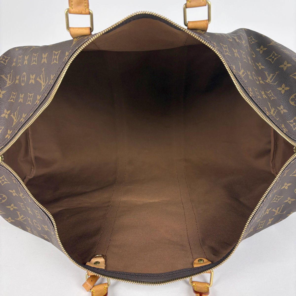 Louis Vuitton Keepall Bandouliere 60 Boston Bag Monogram Brown — view 8