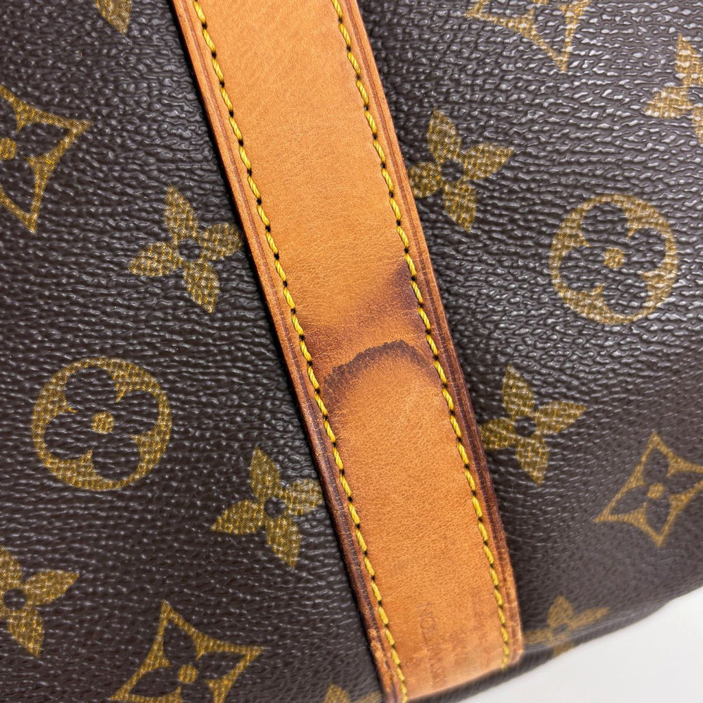 Louis Vuitton Keepall Bandouliere 60 Boston Bag Monogram Brown — view 5
