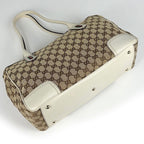 Gucci Tote Bag GG Pattern Princy Canvas Beige White — view 2