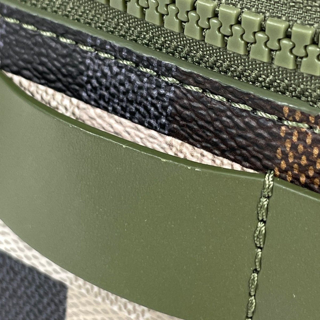 Louis Vuitton LV Trail Wearable Wallet Shoulder Bag Damoflage Damier Green Brown — view 4