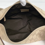 Gucci Shoulder Bag GG Pattern Canvas Beige — view 7