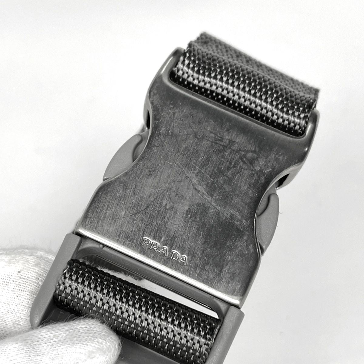 Prada Belt Bag Polyester Nero — view 5