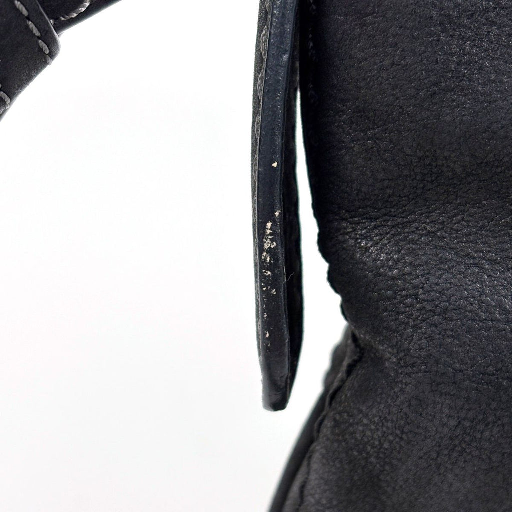 Loewe Shoulder Bag Anagram Leather Black — view 6