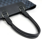 Louis Vuitton Cabas Voyage Tote Bag Damier Cobalt Noir Navy — view 7