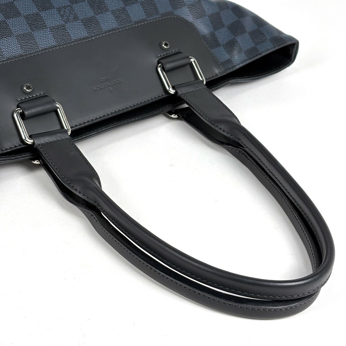 Louis Vuitton Cabas Voyage Tote Bag Damier Cobalt Noir Navy — view 7