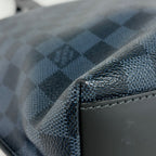 Louis Vuitton Cabas Voyage Tote Bag Damier Cobalt Noir Navy — view 4