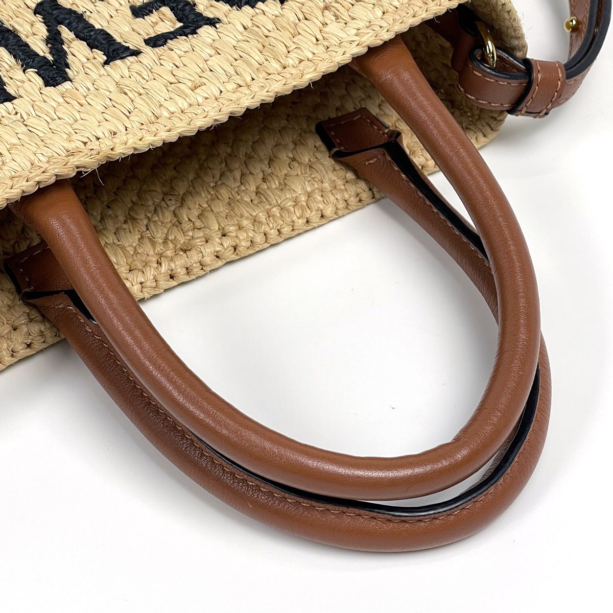 Loewe Tote Bag 2-Way Standard Raffia Natural — view 5