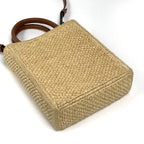 Loewe Tote Bag 2-Way Standard Raffia Natural — view 2