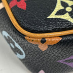 Louis Vuitton Pochette Accessoires Pouch Monogram Multicolor Noir — view 5