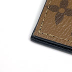 Louis Vuitton Couverture Passport Card Case Monogram Reverse Brown — view 3