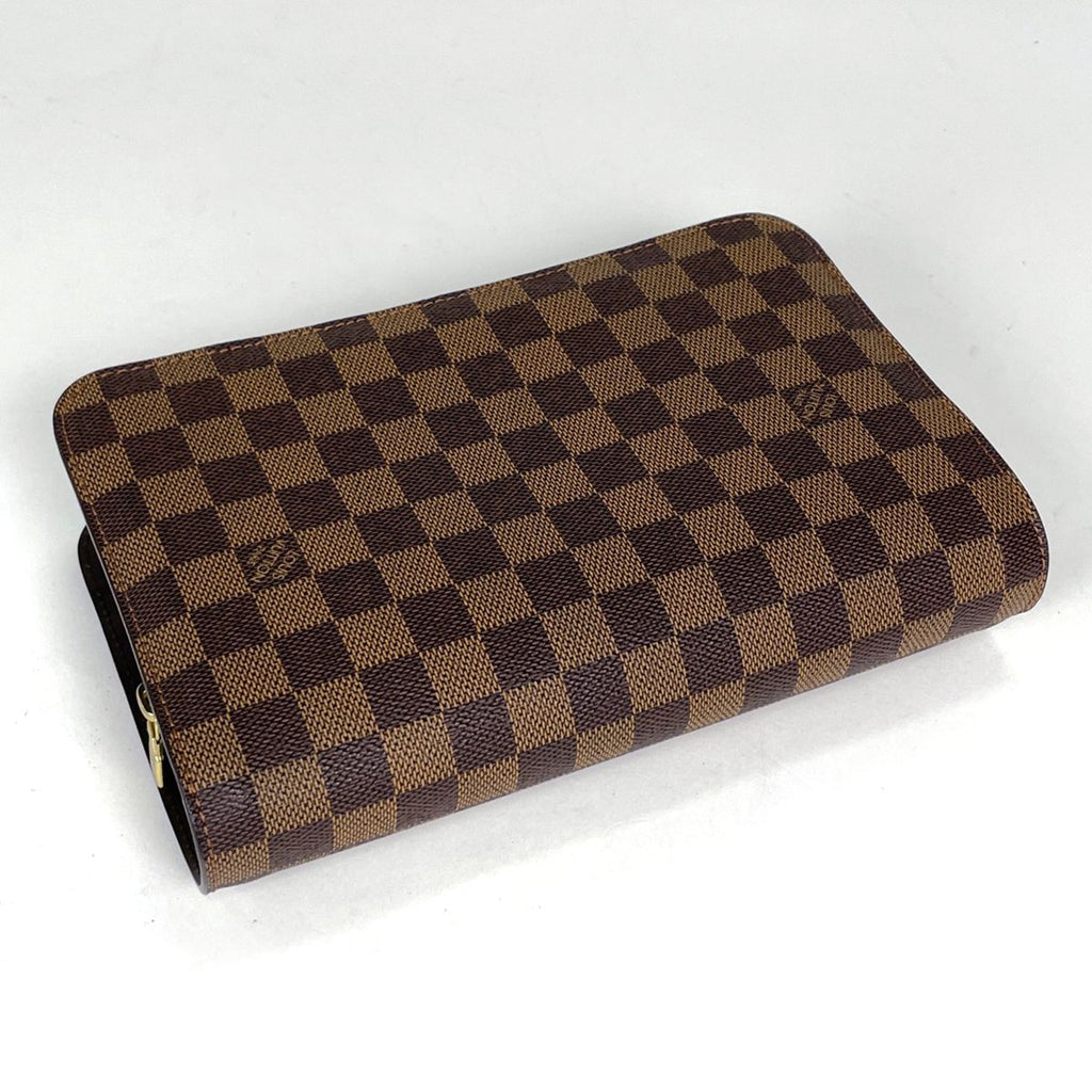 Louis Vuitton Saint Louis Clutch Damier Brown — view 2