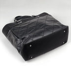 Chanel Tote Bag Paris Biarritz MM CC Logo Black — view 2