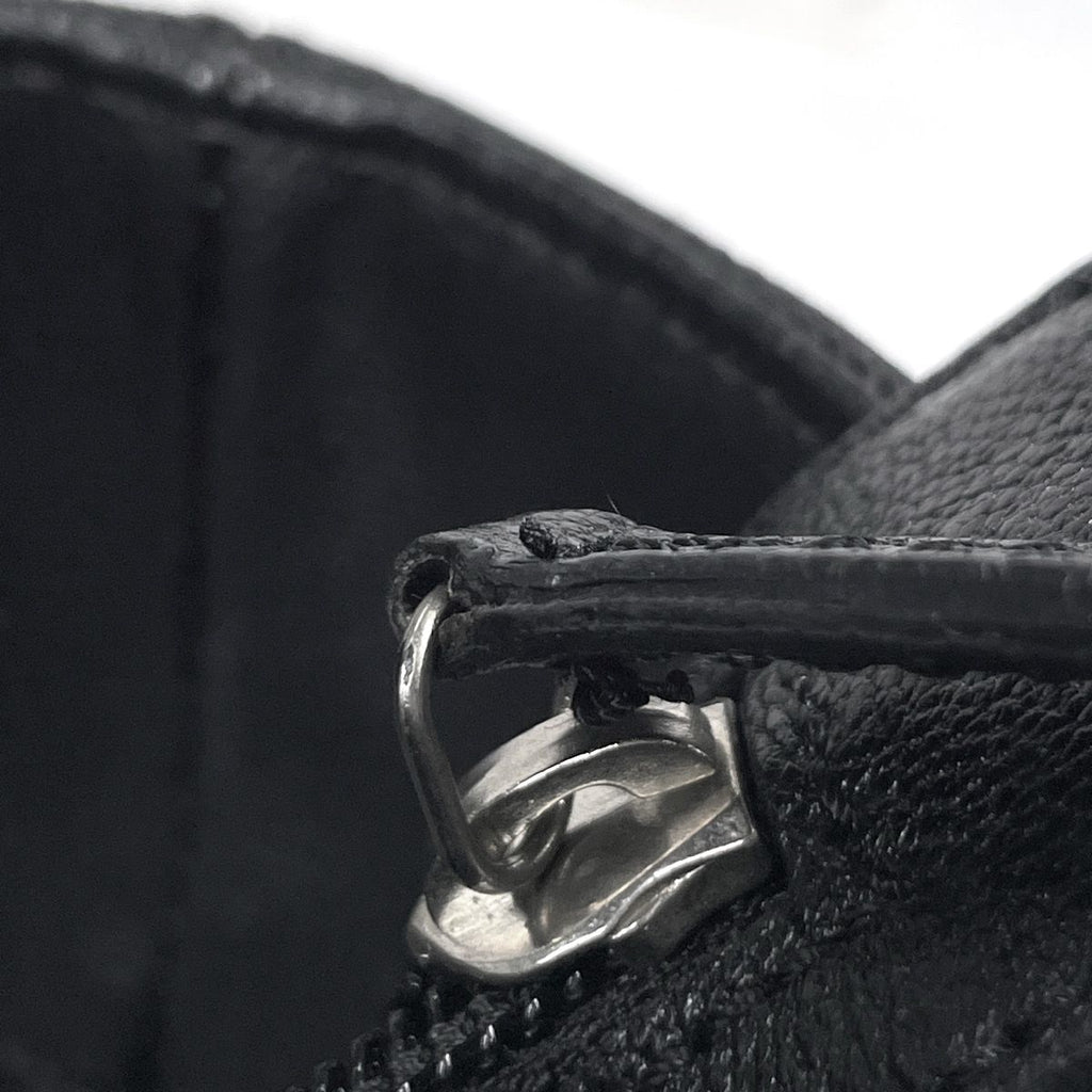 Chanel Tote Bag Paris Biarritz MM CC Logo Black — view 6