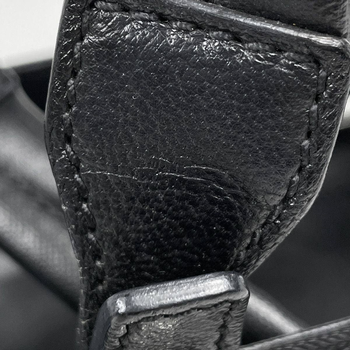 Chanel Tote Bag Paris Biarritz MM CC Logo Black — view 8