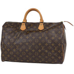 Louis Vuitton Speedy 40 Handbag Monogram Brown