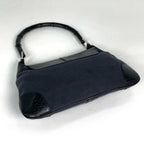 Gucci Handbag Bamboo Canvas Black — view 2