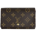 Louis Vuitton Porte Monnaie Billets Tresor Bifold Wallet Monogram Brown