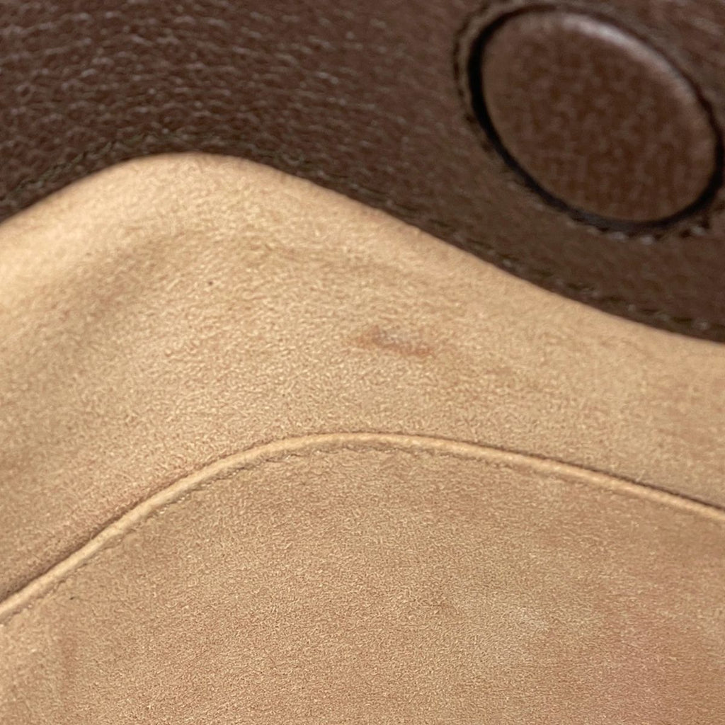 Gucci Ophidia GG Medium Tote Bag Sherry Line Web Supreme Brown — view 8