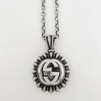Gucci Necklace Interlocking G Flower 925 Sterling Silver — view 2