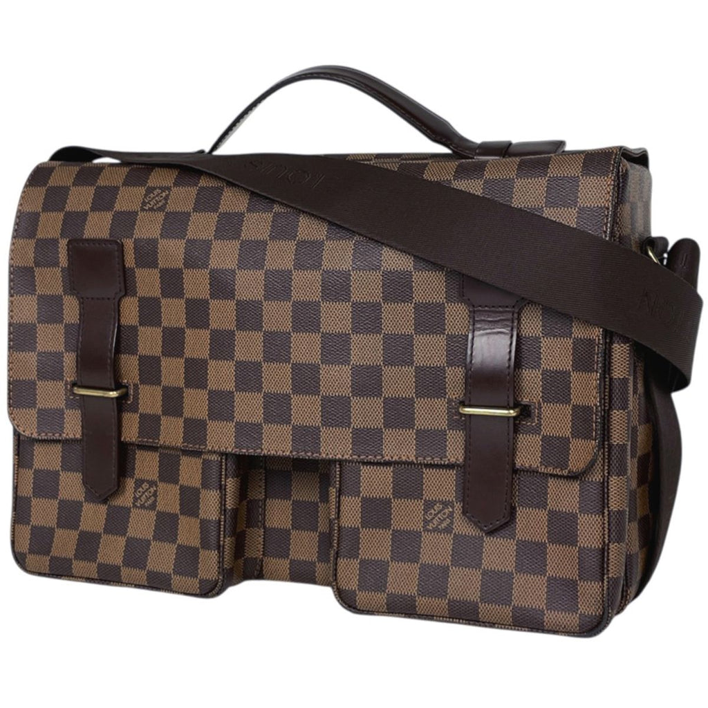 Louis Vuitton Broadway Shoulder Bag Damier Brown