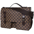 Louis Vuitton Broadway Shoulder Bag Damier Brown