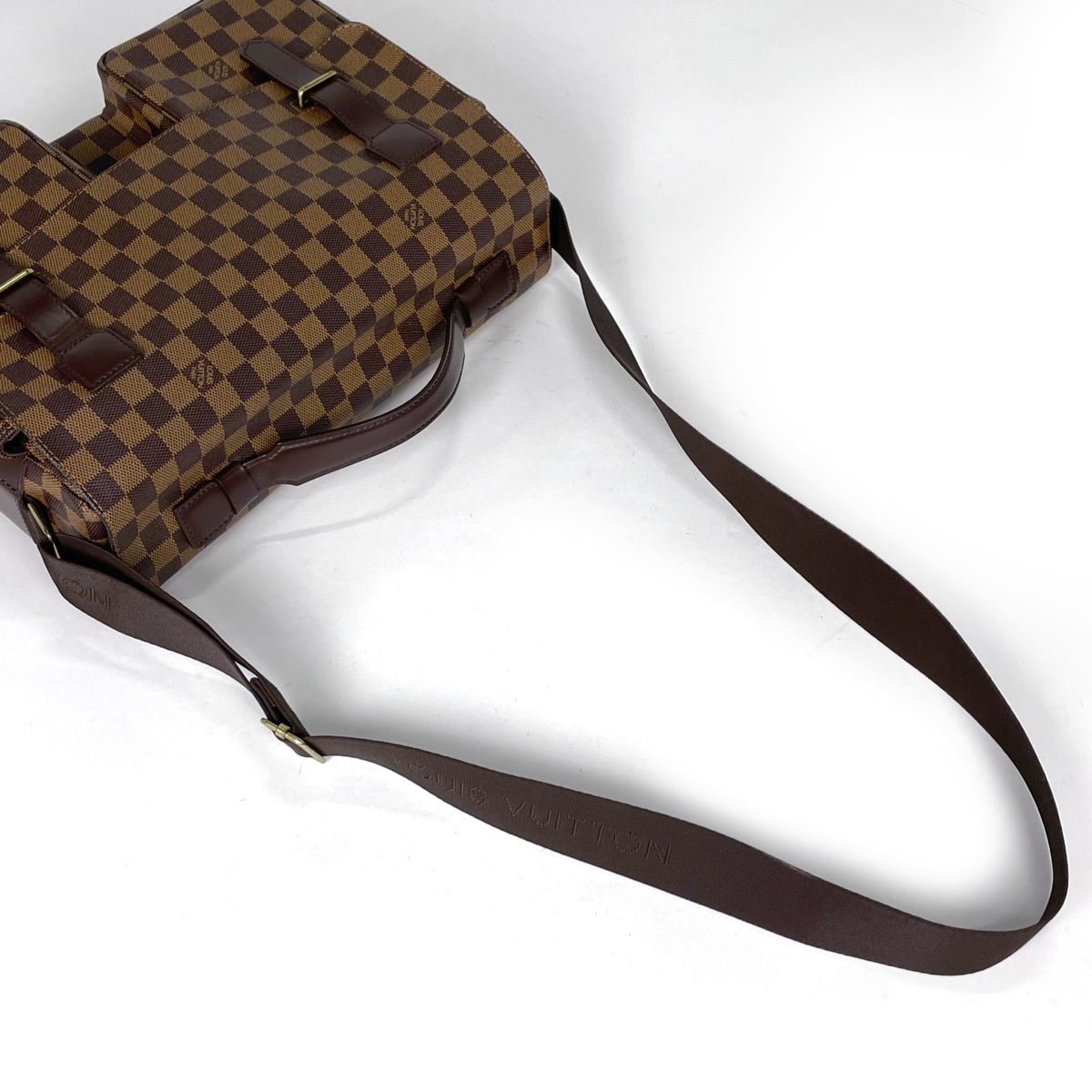 Louis Vuitton Broadway Shoulder Bag Damier Brown — view 7