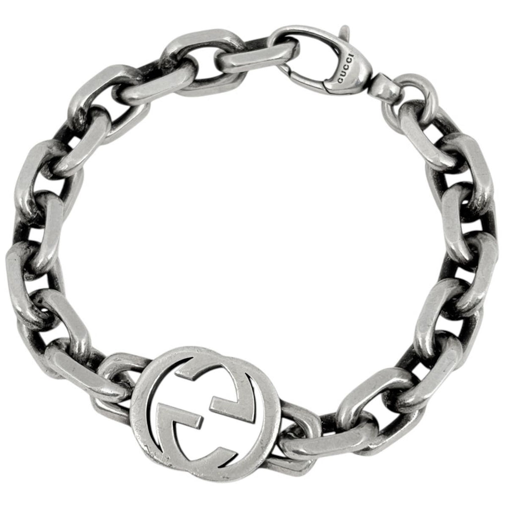 Gucci Bracelet Interlocking G 925 Sterling Silver
