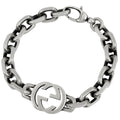 Gucci Bracelet Interlocking G 925 Sterling Silver