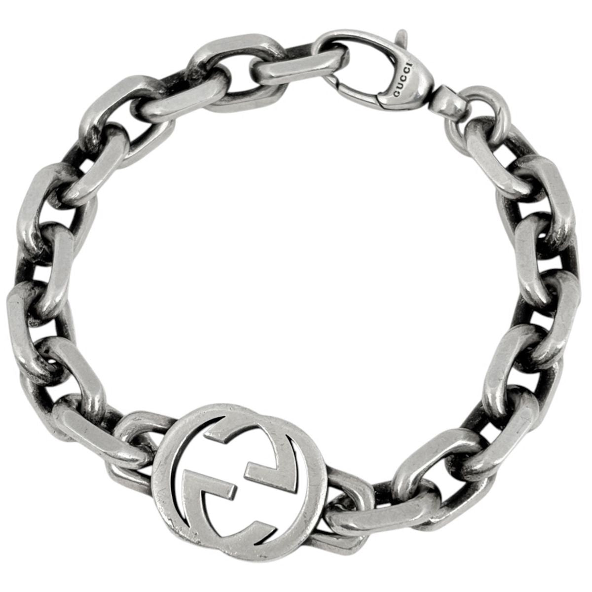 Gucci Bracelet Interlocking G 925 Sterling Silver