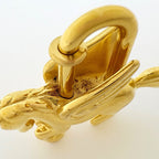Hermes Bag Charm Pegasus Pendant Gold Plated — view 3