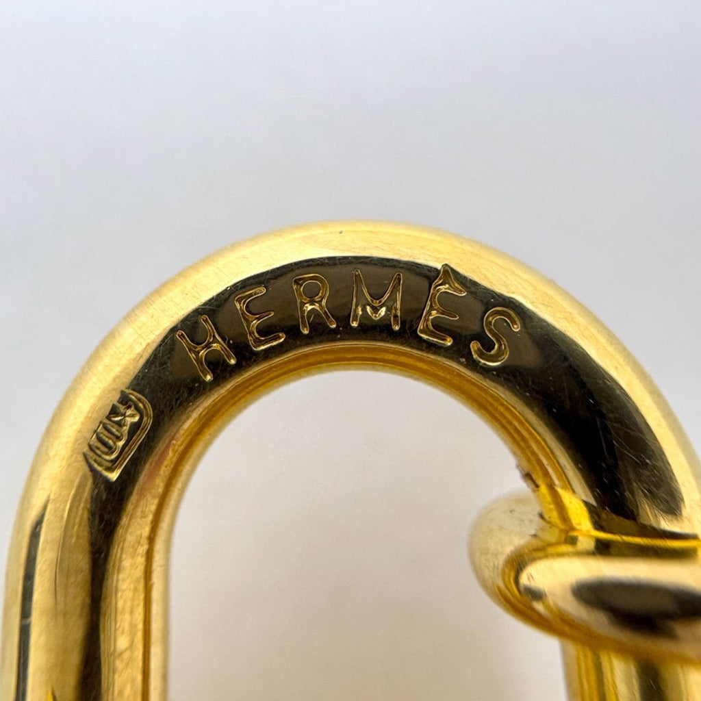 Hermes Bag Charm Pegasus Pendant Gold Plated — view 4