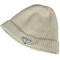 Prada Hat Knit Cap White