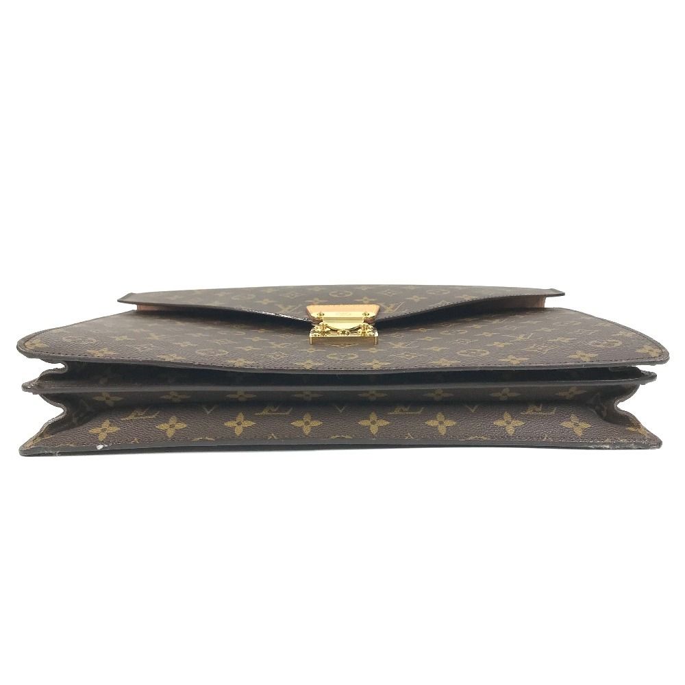 Louis Vuitton Business Bag Serviette Conseil Monogram Canvas Brown — view 5