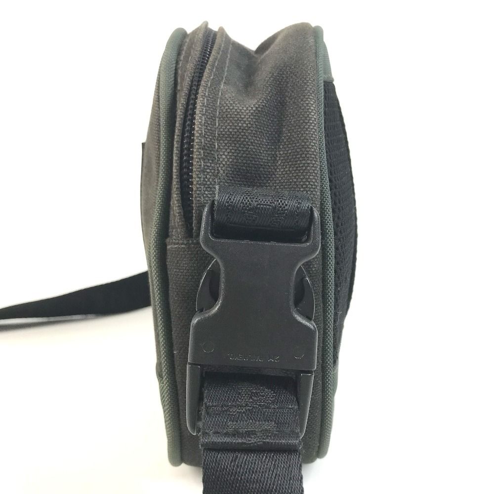 Chanel Shoulder Bag CC Logo Canvas Black — view 3