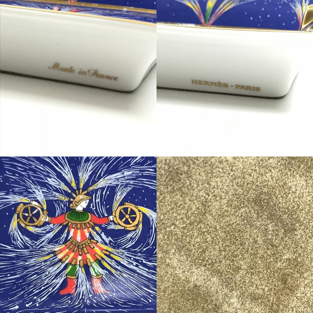 Hermes Ashtray Ceramic Blue — view 7