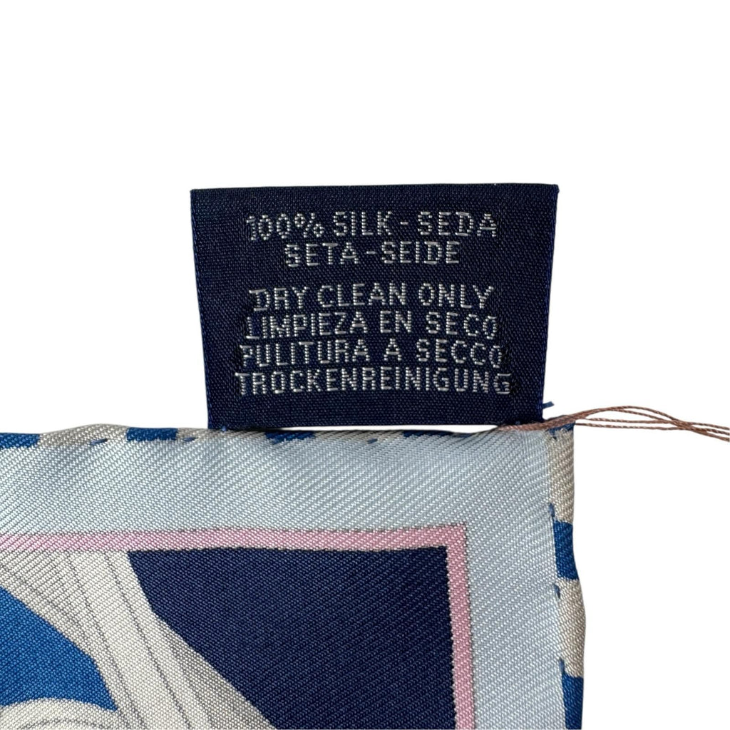 Hermes Carre 45 Spring Remix Silk Scarf Gavroche — view 6