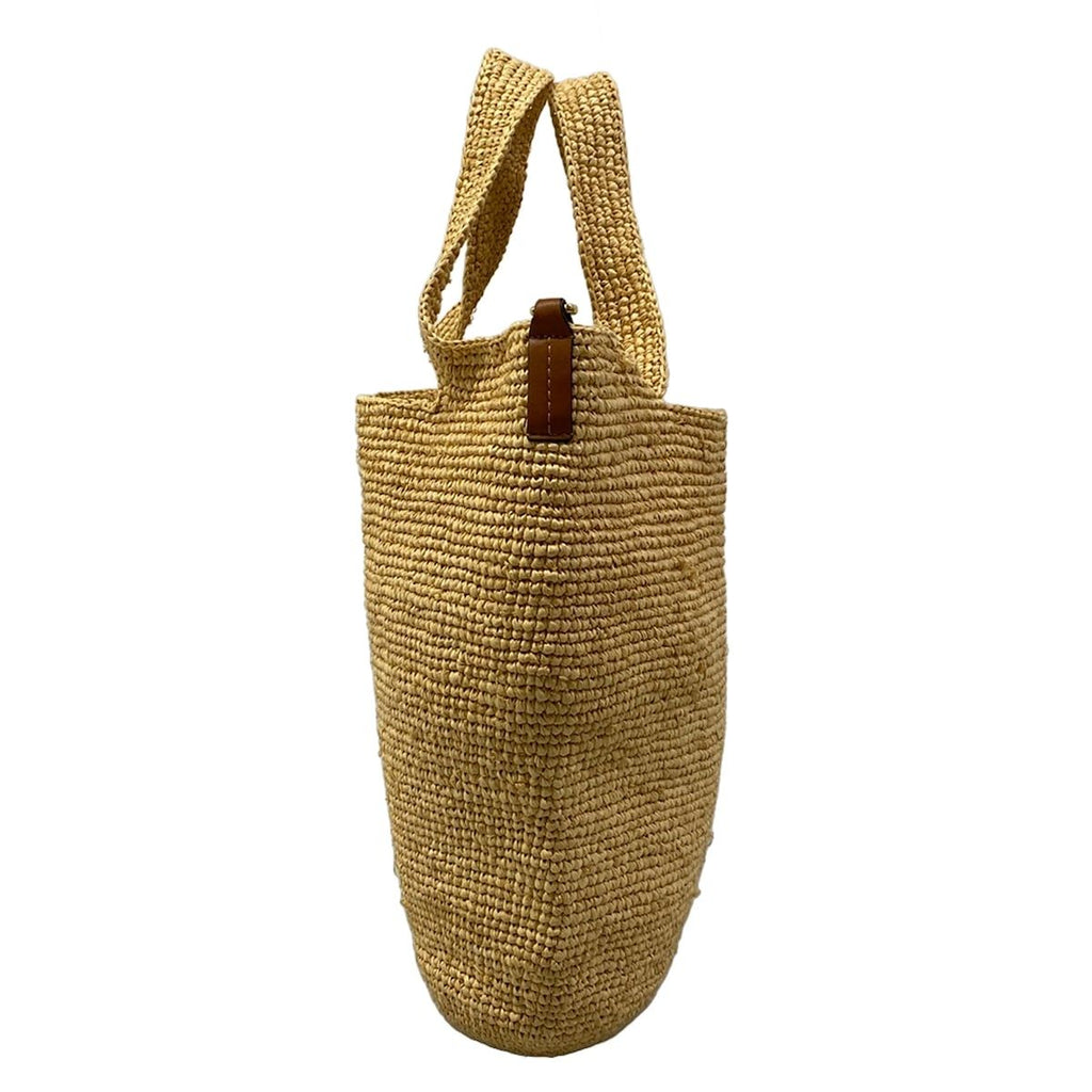 Loewe Tote Bag Slit Mini Natural Tan Basket — view 2